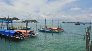 Traveling to Pulau Penawar Rindu or longing antidote island Kepri Indonesia  From Batam very near [upl. by Renner]