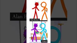 Editing Alan Becker Animation Faces  An Actual Short animation alanbecker edit [upl. by Stclair]