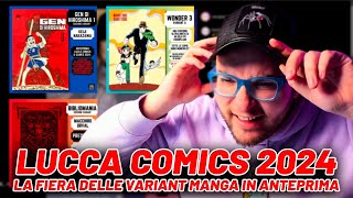 Lucca Comics La fiera delle Variant MANGA in anteprima [upl. by Neff]