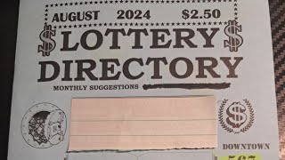 🔥💰Lottery Directory August 2024  Pick 3 amp 4  Good for all states [upl. by Lennad]