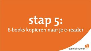 Stap 5  Ebook kopiëren naar je ereader DigiBieb [upl. by Ydnal]