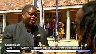 Hartbeespoort Dam  Mahlobo engages business owners stakeholders on a variety of issues [upl. by Asirem13]