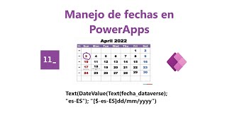 PowerApps Fechas [upl. by Neiluj]