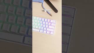 Unboxing and Review Ajazz STK61 Compact Mechanical Keyboard keyboardgaming gamingkeyboard [upl. by Annairda]