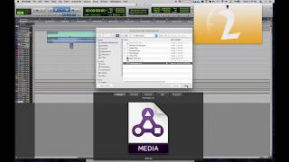 Importing an OMF into Pro Tools [upl. by Laumas]