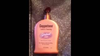 Coppertone Gradual Self Tanning Lotion Review [upl. by Eneleahs420]