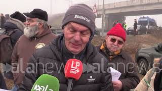 Protesta trattori Milano agricoltori in presidio quotQui per difendere il Made in Italyquot [upl. by Reider185]