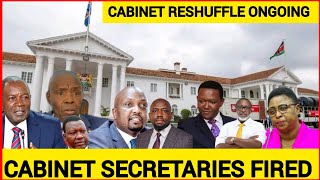 Breaking news fight Erupts in state HouseGENZ forces Ruto to reshuffle his cabinetsome CSs fired [upl. by Yrtneg608]