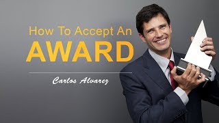 How To Accept An Award Like A Professional [upl. by Kirrad]