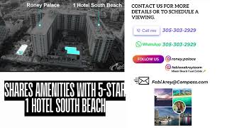 Miami Beach PH for Sale realtor corretordeimoveis oceanfrontproperty penthouse roney [upl. by Nicodemus]