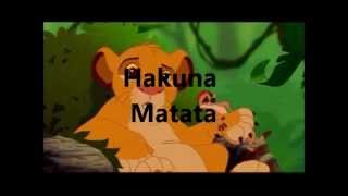 Der König der Löwen  Hakuna Matata Lyrics [upl. by Mays576]