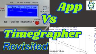 App Vs Timegrapher Revisited [upl. by Imoian]