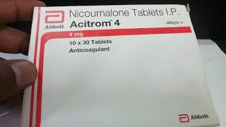 Acitrom 4 mg Tablet benefits and uses in hindi [upl. by Eiger]