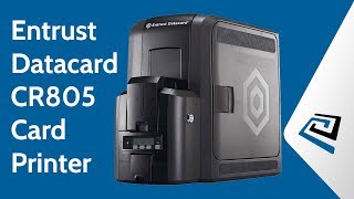 Entrust Datacard CR805 Card Printer [upl. by Dnivra]