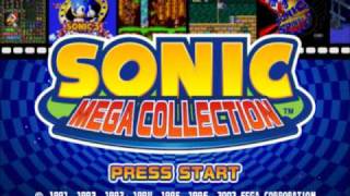 Sonic Mega Collection Main Menu Theme [upl. by Aivlis]