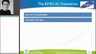 The EPSO AC Experience  EPSO Administrator AD Assessment Centre Webinar [upl. by Enileuqkcaj888]