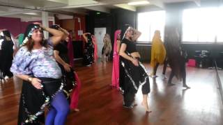 Melaya Danse Orientale  Stage à Lille avec Rakiya  Ecole de danse ODEYA [upl. by Noneek]