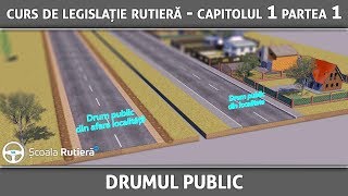 Curs de legislație rutieră  Capitolul 1 Partea 1 [upl. by Anaek229]