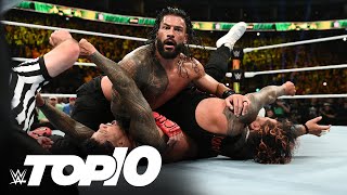 Craziest kickouts of 2023 so far WWE Top 10 Sept 17 2023 [upl. by Livingston]