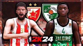 CRVENA ZVEZDA vs ZALGIRIS  EUROLEAGUE ROUND 26 [upl. by Namajneb]