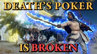 You Were Right The Deaths Poker Is INSANELY OVERPOWERED Elden Ring No Hit Run [upl. by Adnic834]