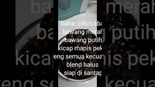 Sambal kicap padu cover subscribe malaysia food fypシ゚viral indonesia shortsviral [upl. by Kenzi]