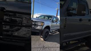 Leveling kit and front bumper install on this F250 offroadshop fordtrucks f250 bumpers fyp [upl. by Kowatch]