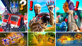 Fortnite Season 3 ALL NEW Bosses Mythic Items and Vault Locations Optimus Prime Meowscles amp More [upl. by Hendricks]