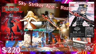 Review Sky Striker Ace  Roze Figure KOTOBUKIYA YUGIOH DUEL MONSTERS Unboxing Eng sub [upl. by Fletch]