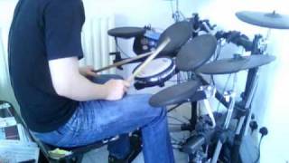 Aaron Kitcher  We Are The End  Dear Diary  Drum Cover [upl. by Ardnuaed]