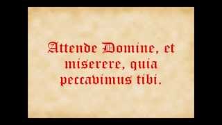 Attende Domine [upl. by Akinnej]