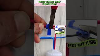 Quick Splice wire connector shortvideo electrical viral [upl. by Alin]