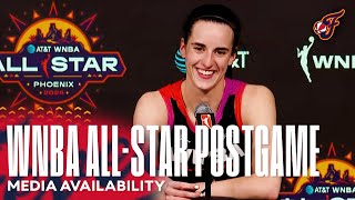 Caitlin Clark WNBA AllStar Postgame Media Availability  July 20 2024 [upl. by Melan]