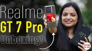 Realme GT 7 Pro Unboxing and First Impressions Snapdragon Elite Chipest  Fastest Android Phone [upl. by Einahpets]