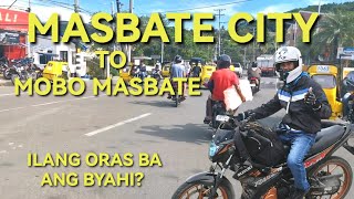 MASBATE CITY TO MOBO MASBATE ILANG ORAS BA ANG BYAHI [upl. by Nodnerb543]