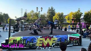 EWF Tag Team Match [upl. by Mcneely750]