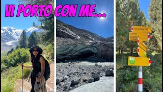 VLOG GITA IN MONTAGNA PER IL MIO COMPLEANNO IN SVIZZERA AL GHIACCIAIO DEL MORTERATSCH [upl. by Cheslie621]