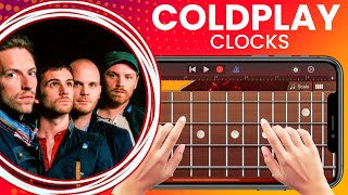 Coldplay  Clocks on iPhone GarageBand [upl. by Richara]