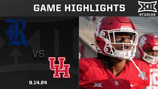 Rice vs Houston Highlights  2024 Big 12 Football [upl. by Bain]