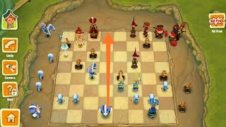 Beating Toon Clash Chess Android game play  Master level  part 4  Rook Perfectly Trap Queen [upl. by Swithin]