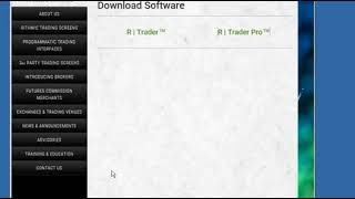 Rithmic Trader Pro download setup [upl. by Ayomat]