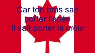 Hymne national du Canada en Français [upl. by Ardella496]