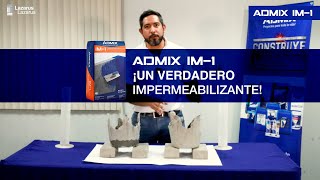 ¡Un verdadero impermeabilizante  ADMIX IM1 [upl. by Ivan]