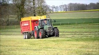 Ensilage dherbe avec Fendt 920 et une autochargeuse Schuitemaker Rapide 580 [upl. by Cralg]