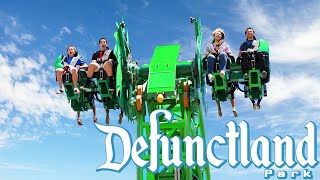 Defunctland The History of the Worst Six Flags Coaster Green Lantern First Flight [upl. by Sayer]