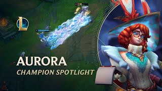 Aurora Champion Spotlight  Gameplay  League of Legends [upl. by Yort]