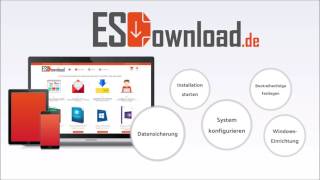 Tutorial So installieren Sie Windows 10  ESDownloadde [upl. by Allimac467]