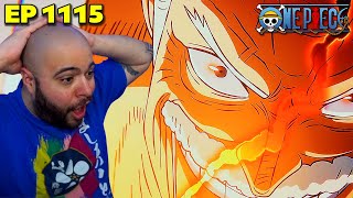 GARP VS KUZAN BEPO SULONG FORM l One Piece Episode 1115 REACTION [upl. by Argent]