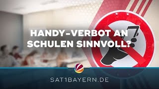 HandyVerbot an Schulen Uni Augsburg stellt positive Auswirkungen fest [upl. by Konstanze533]