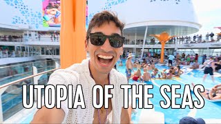 Royals Utopia Of The Seas Is Amazing  NEW Izumi Review Ice Skating Show amp Frat Party [upl. by Modnar58]